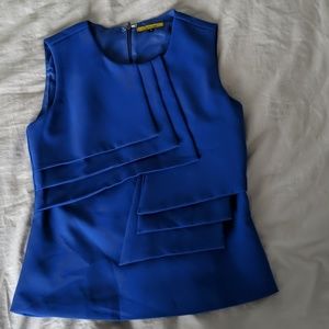Royale blue blouse